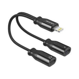 adaptateur lightning 2 en 1 cl 72 awei