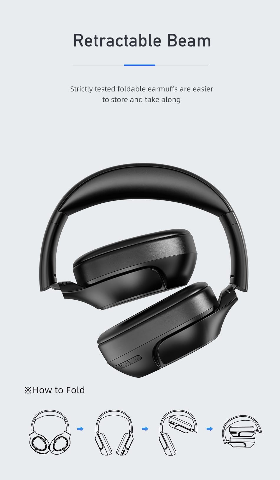 casque sans fil/filaire awei a770bl
