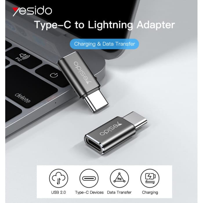 adaptateur type c vers lightning gs22 yesido