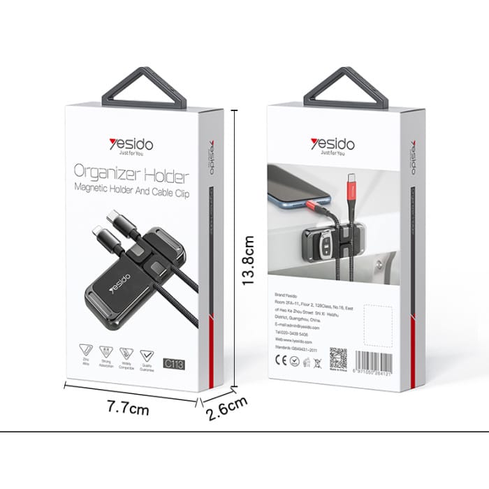 support téléphone magnétique c113 yesido