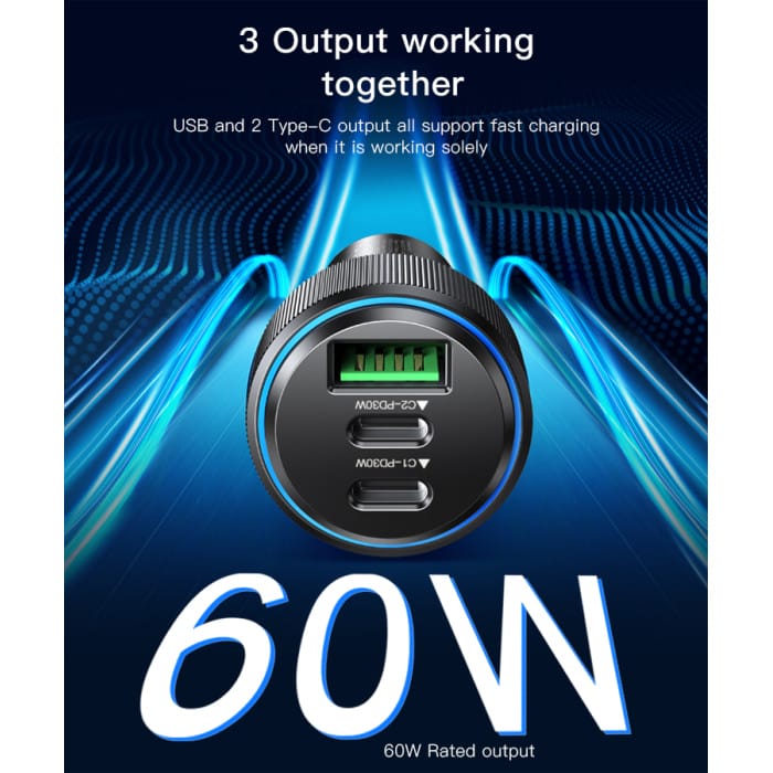 chargeur de voiture y50 yesido