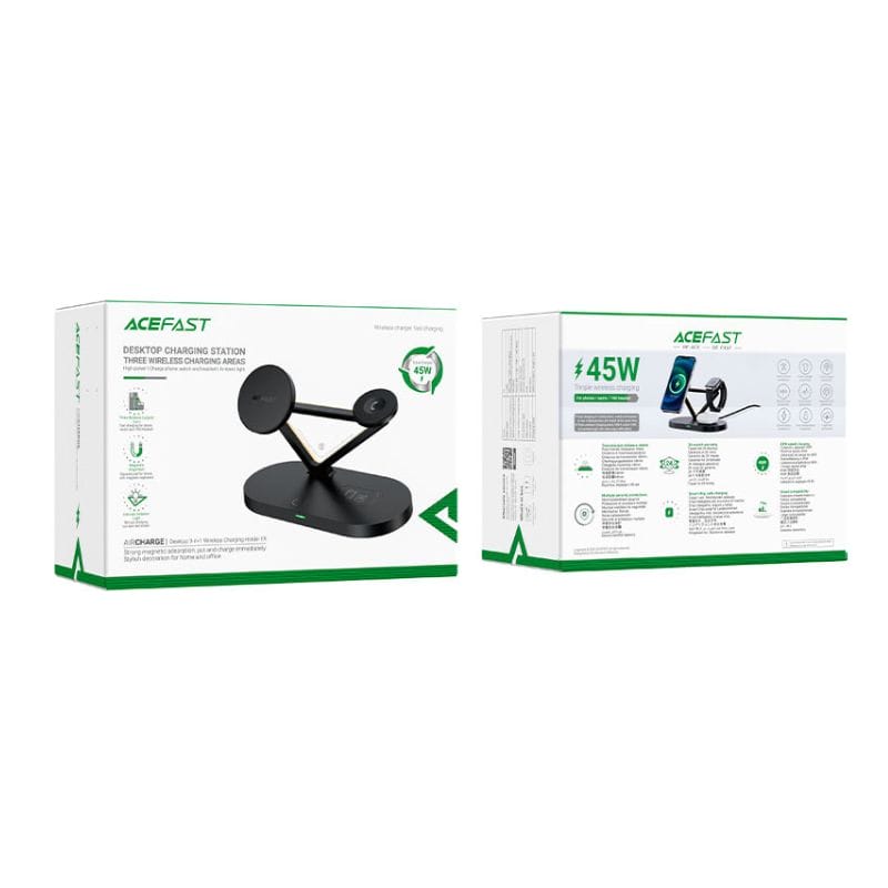support et chargeur de bureau 3en1 e9 acefast