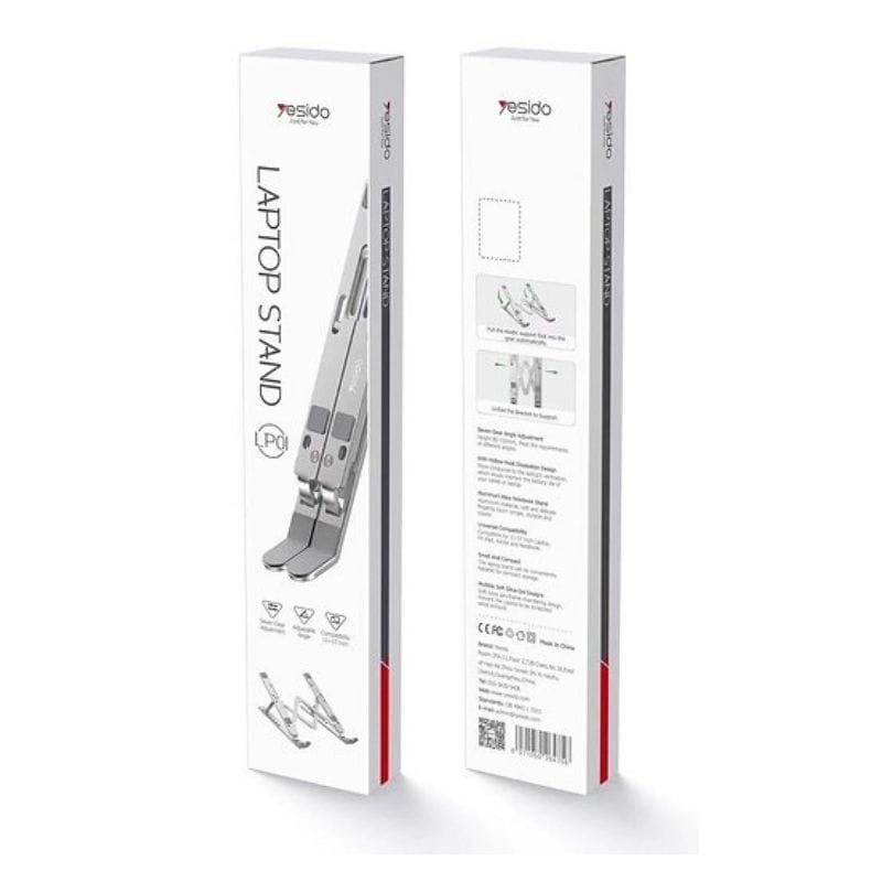 support pliable pour laptop lp01 yesido