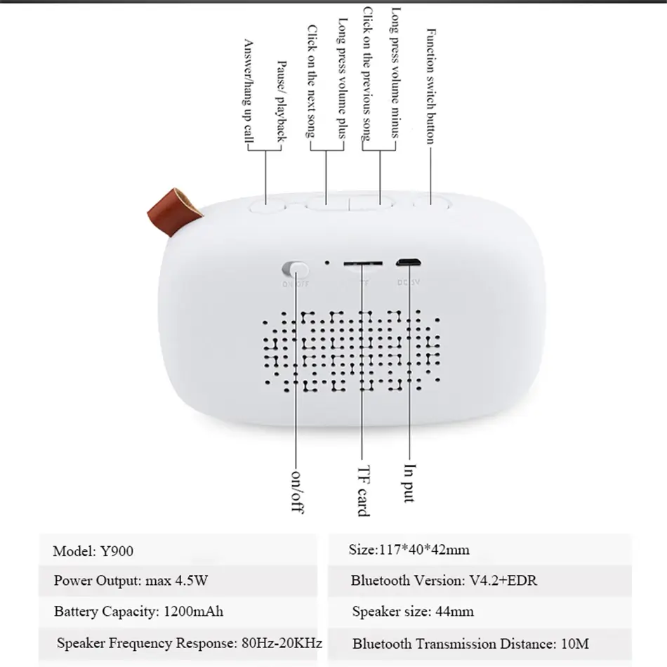 haut parleur bluetooth y900 – awei