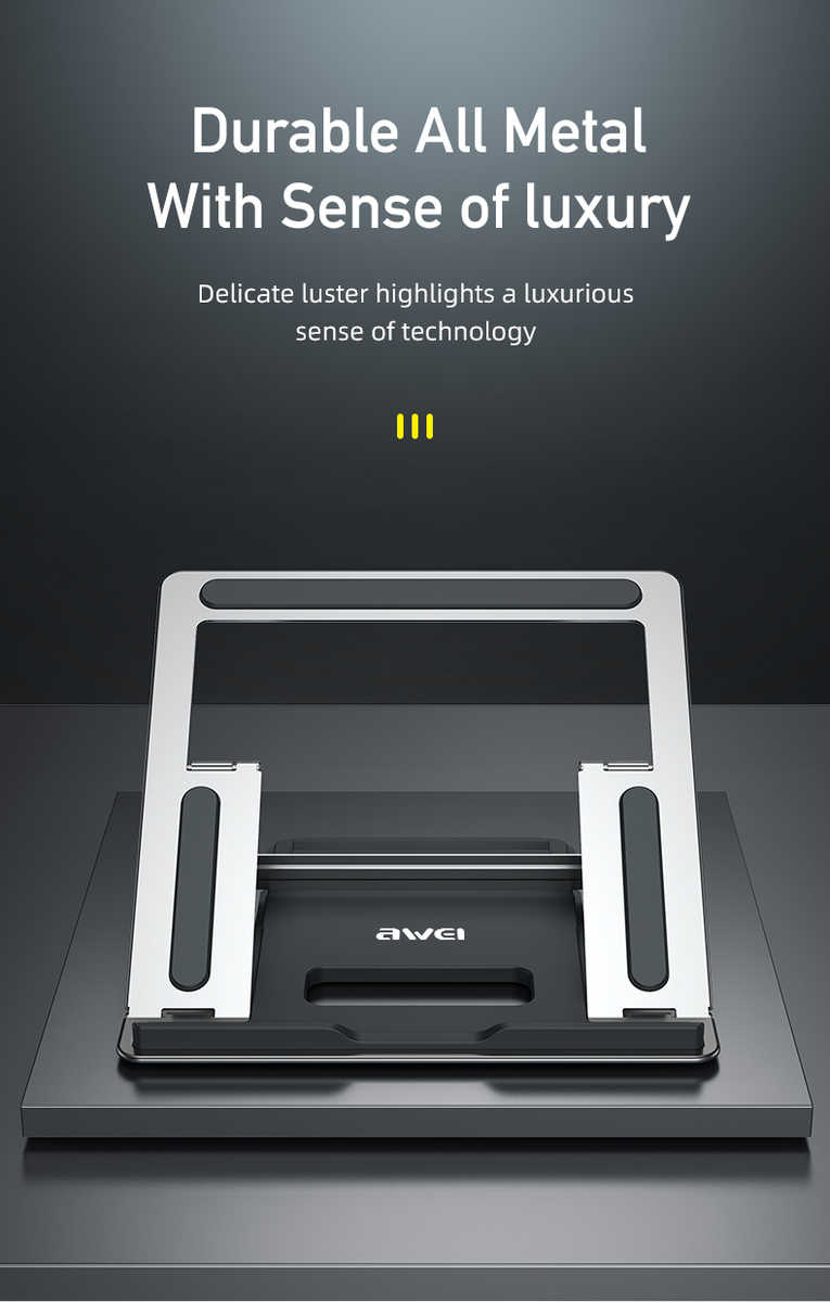 support d’ordinateur portable pliable x30 awei