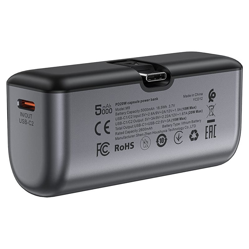 power bank 5000 mah m9 acefast