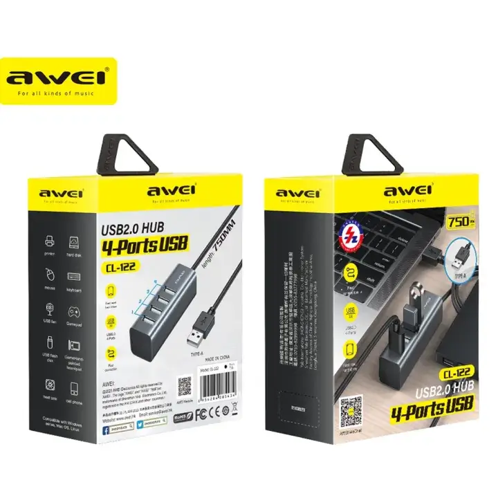 hub usb awei cl 122