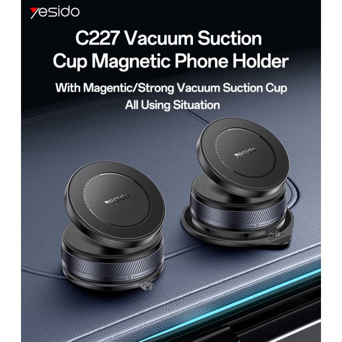 Support de téléphone de voiture à ventouse C227 YESIDO – Image 2