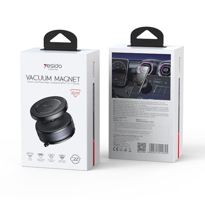 Support de téléphone de voiture à ventouse C227 YESIDO – Image 5