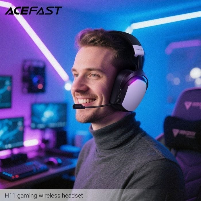 Casque de Jeu Sans Fil H11 ACEFAST – Image 4