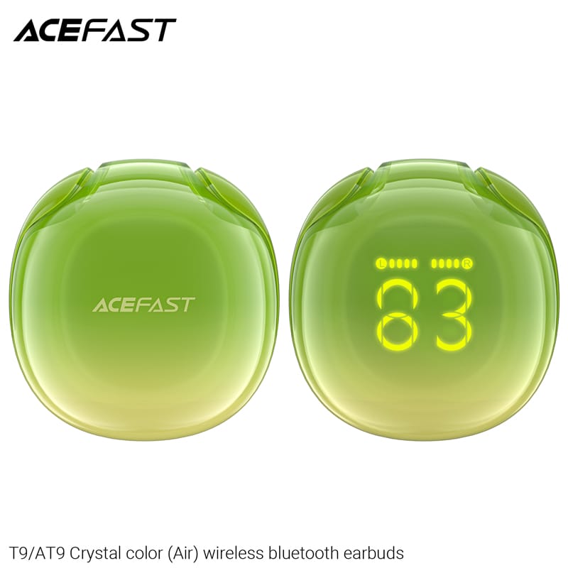 Écouteurs sans fil TWS T9 Crystal Color ACEFAST – Image 2