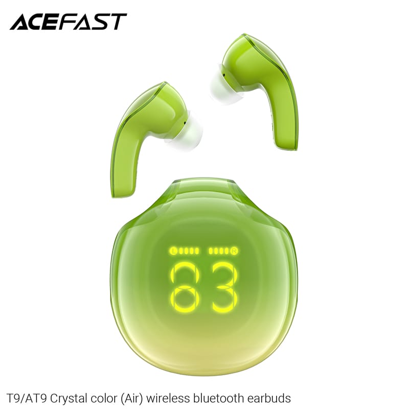 Écouteurs sans fil TWS T9 Crystal Color ACEFAST – Image 8