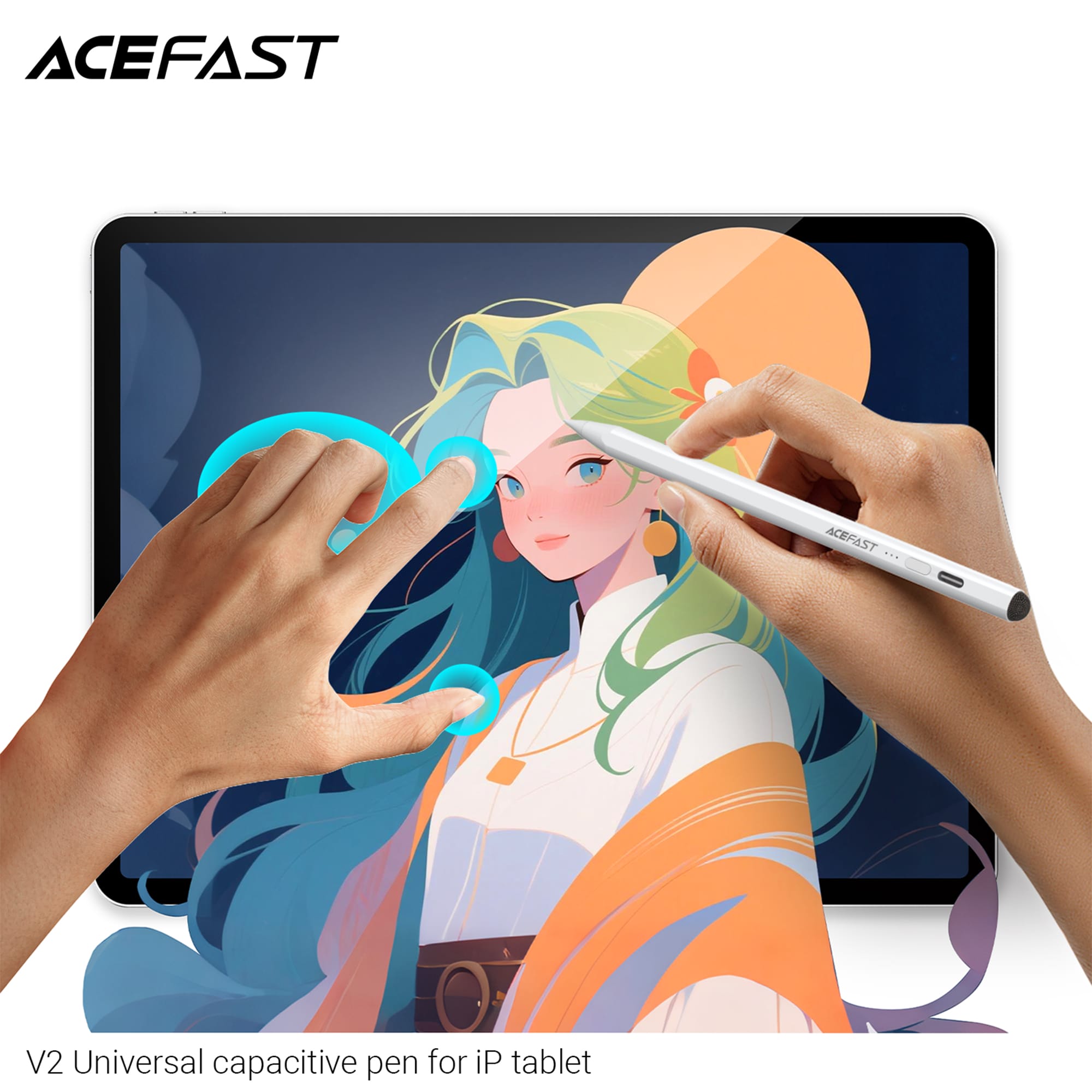Stylet capacitif universel V2 ACEFAST – Image 7