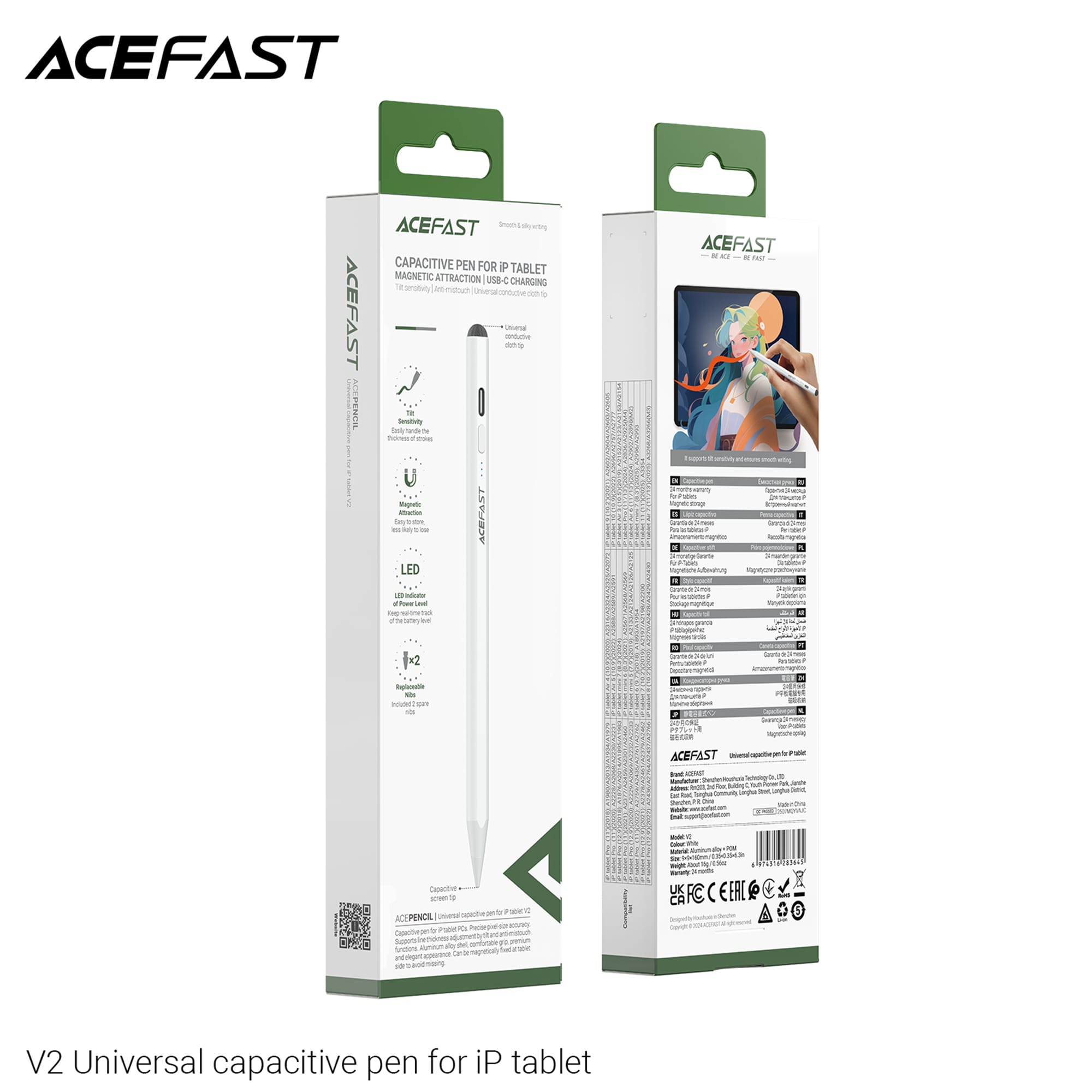 Stylet capacitif universel V2 ACEFAST – Image 8