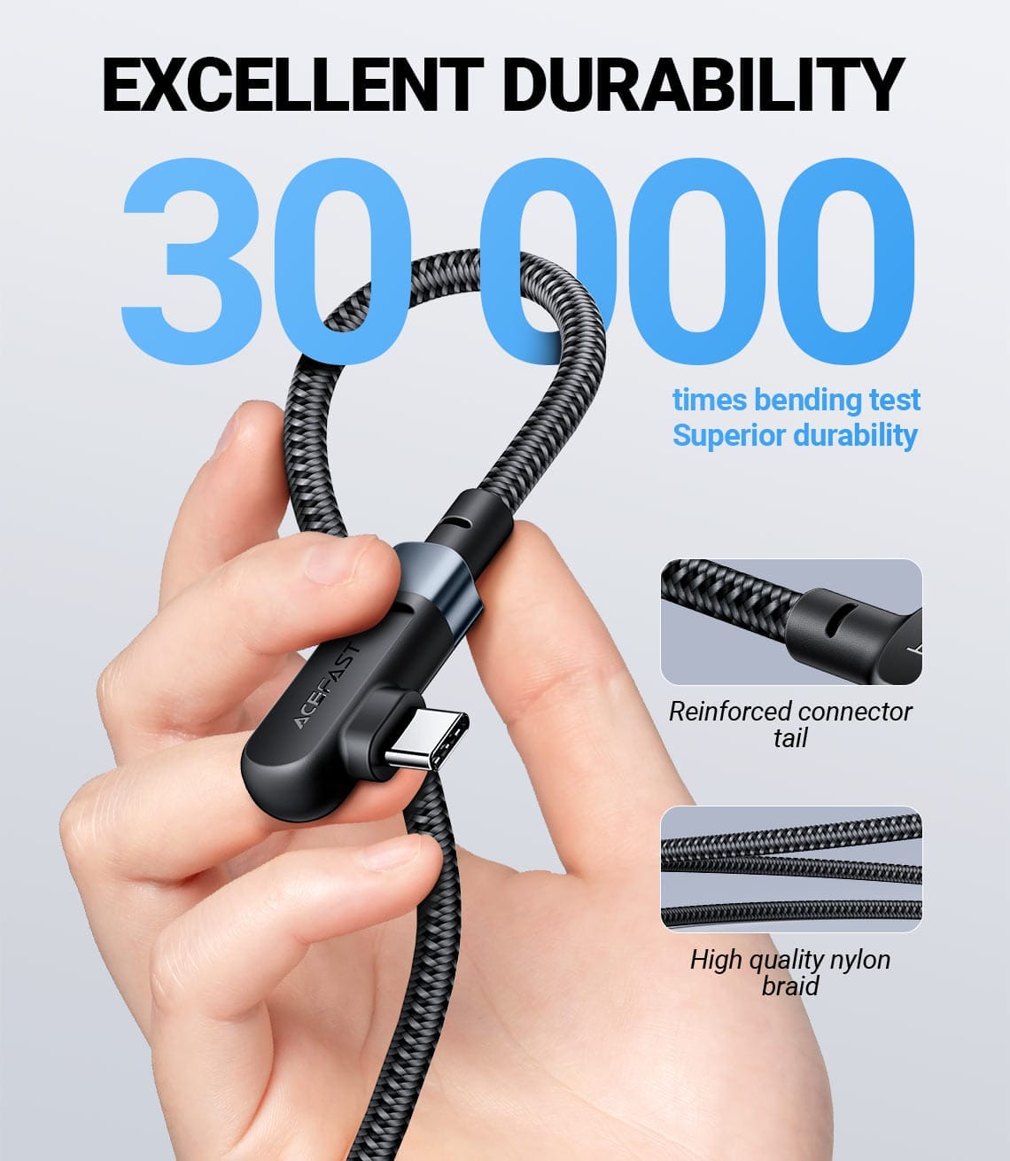 Câble USB-C vers USB-C 100W C5-03 ACEFAST – Image 4
