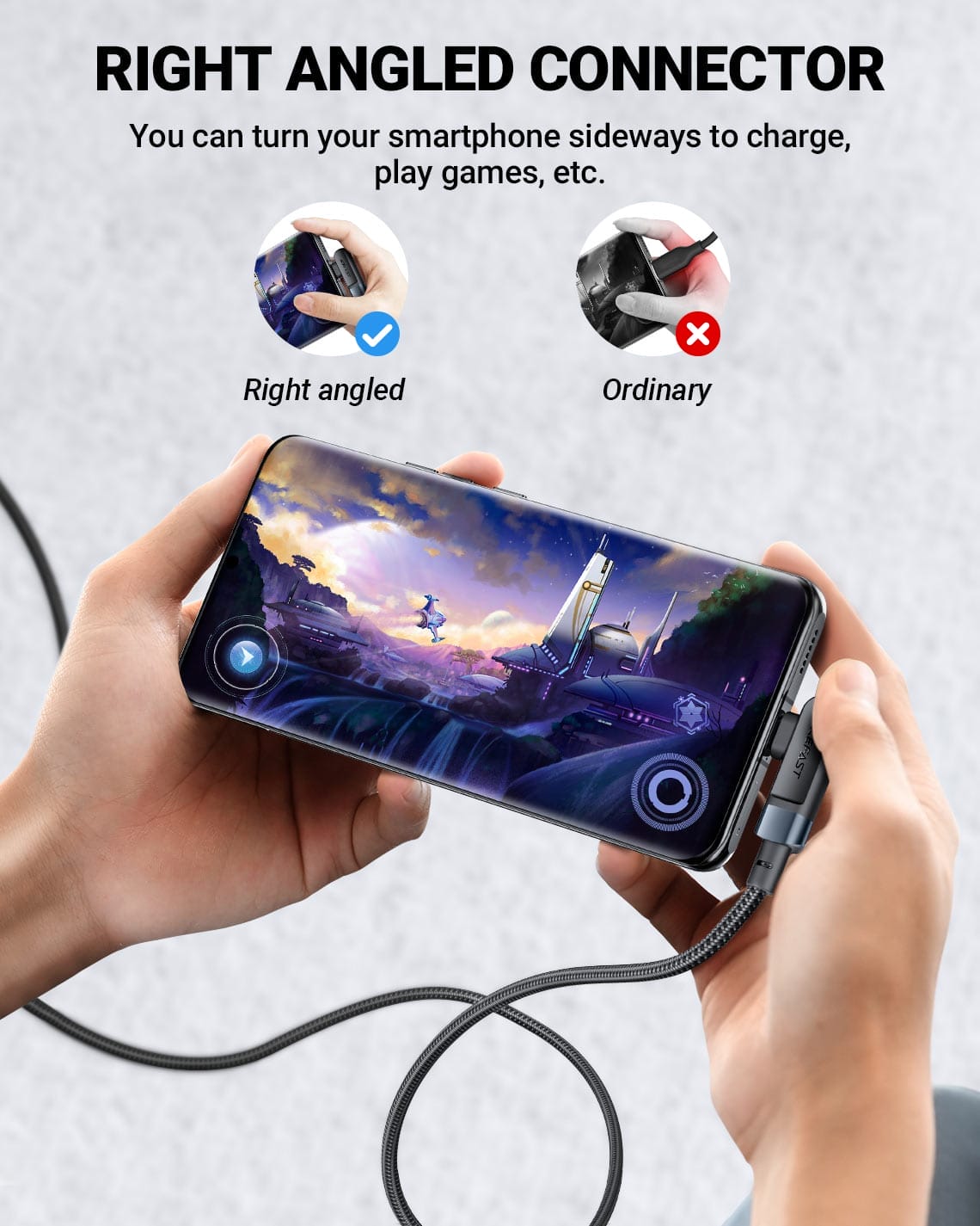 Câble USB-C vers USB-C 100W C5-03 ACEFAST – Image 2