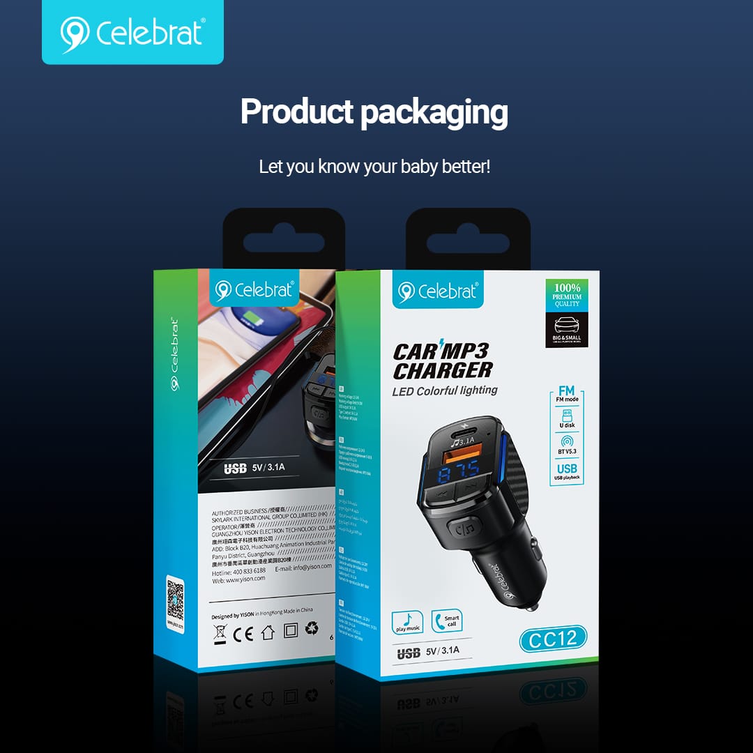 Chargeur de voiture CC12 Celebrat – Image 8