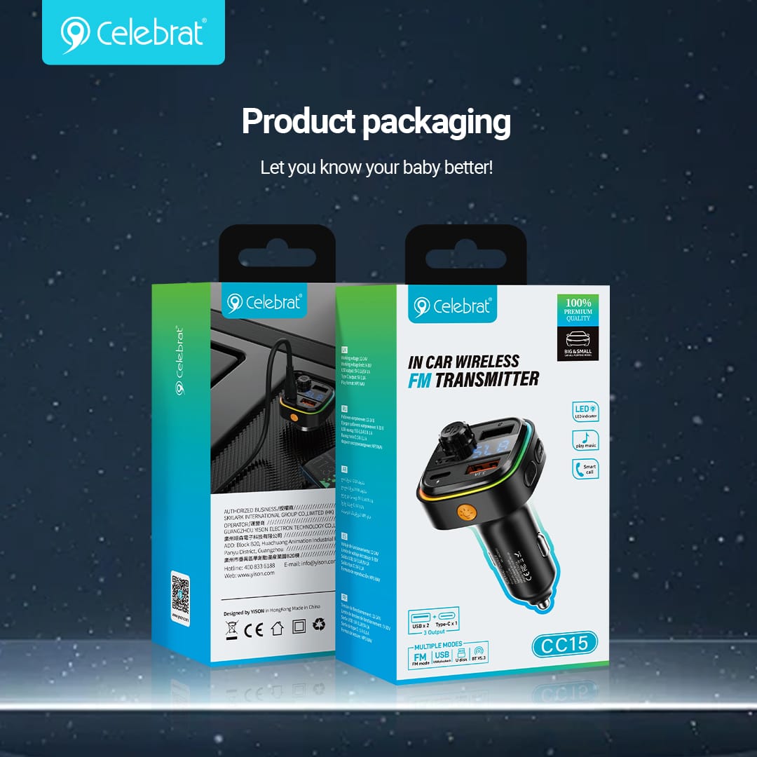 Chargeur de Voiture CC15 Celebrat