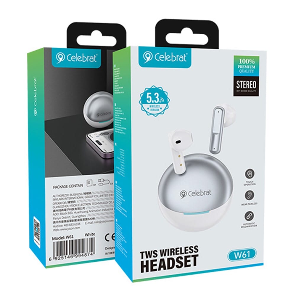 Ecouteurs Bluetooth W61 Celebrat