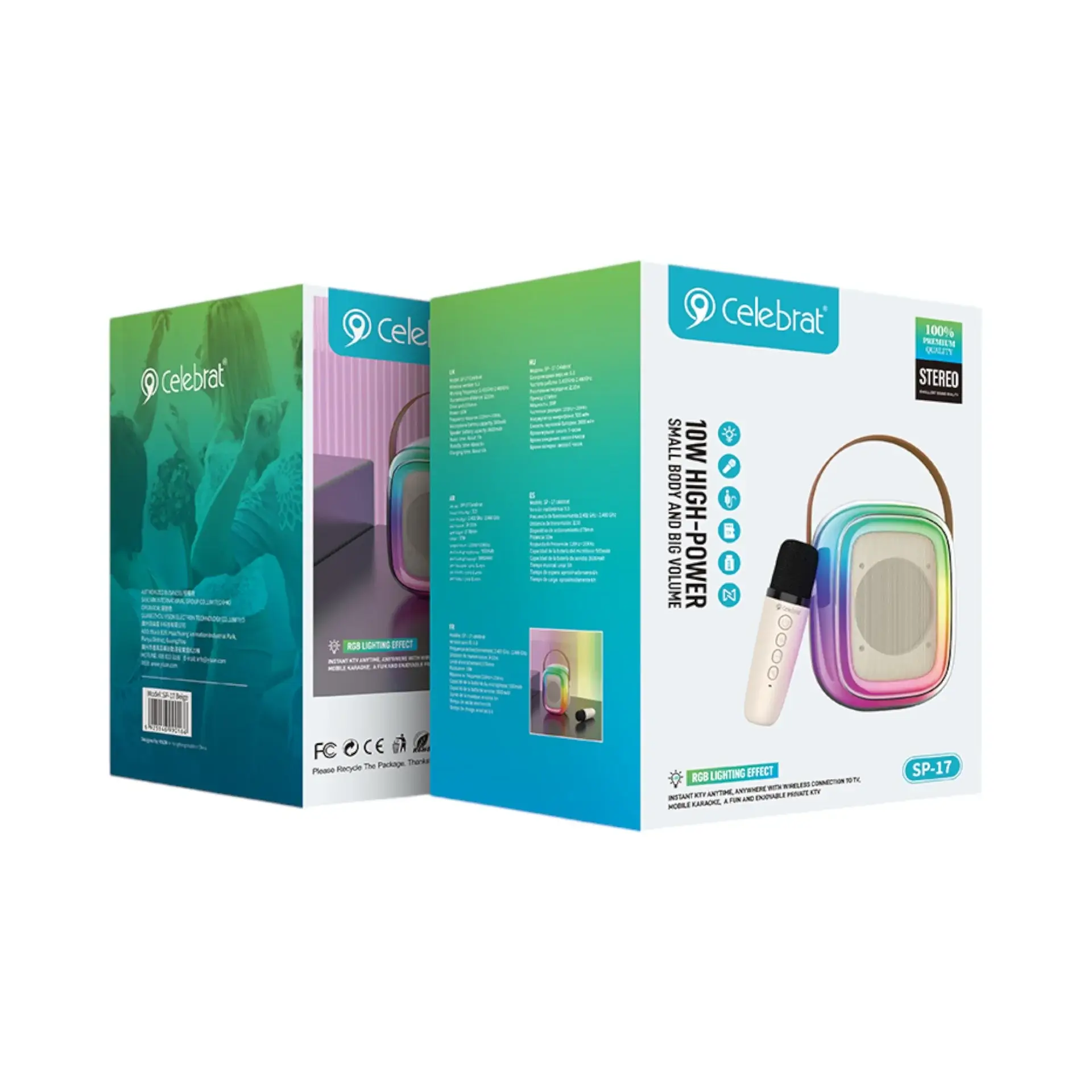 Haut parleur avec microphone SP-17 Celebrat