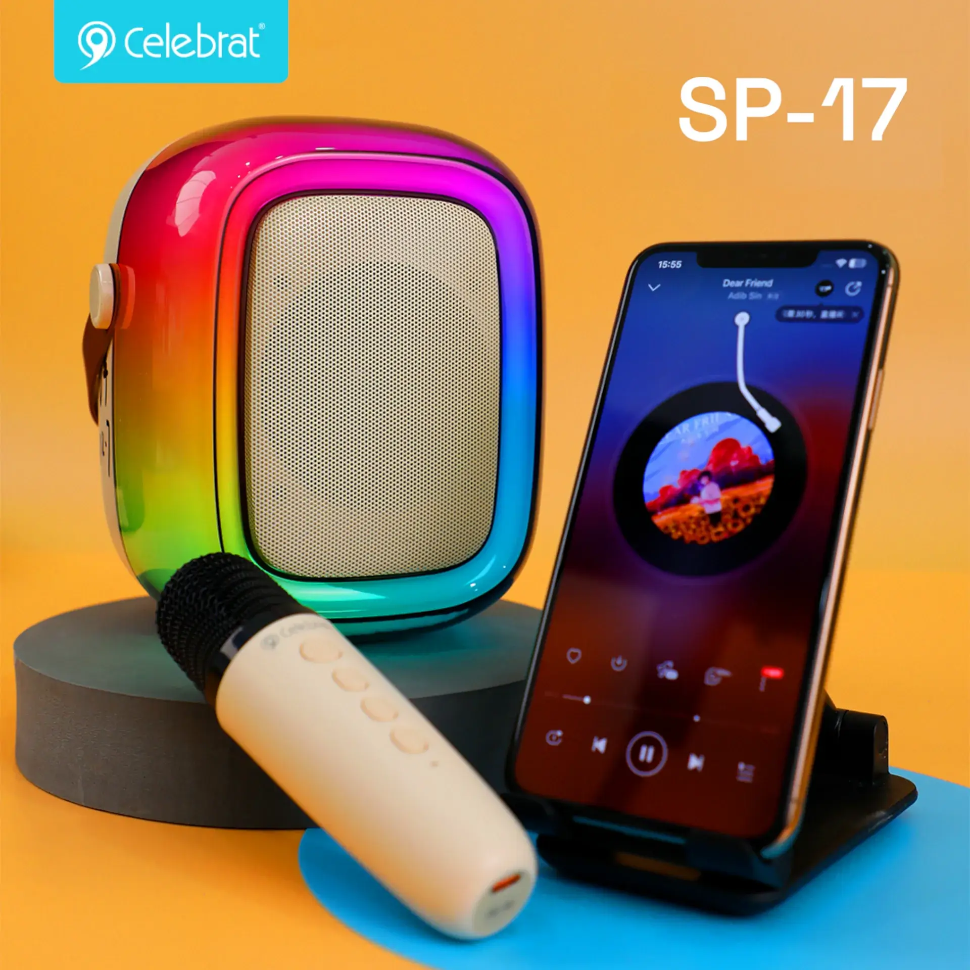 Haut parleur avec microphone SP-17 Celebrat – Image 6