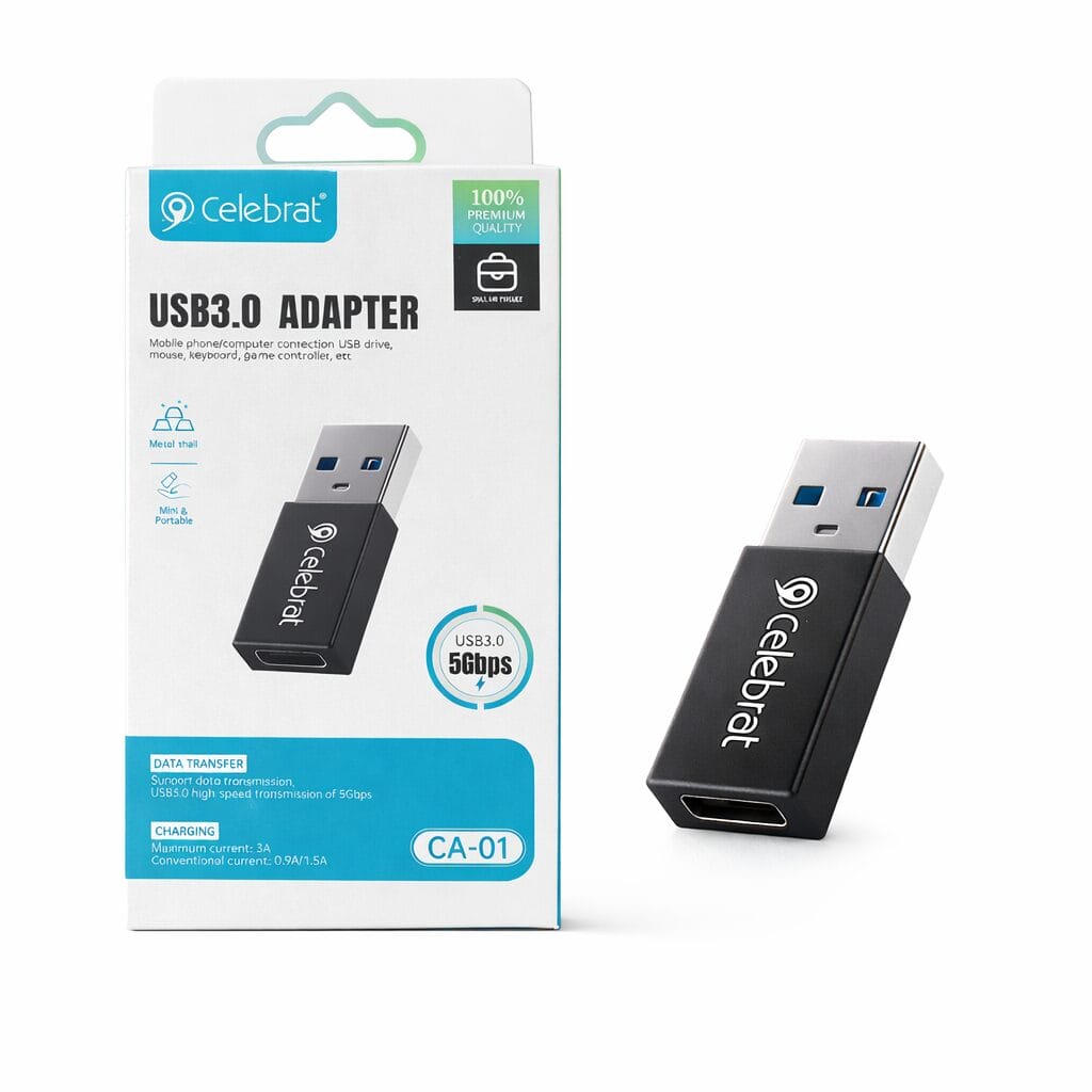 Adaptateur USB 3.0 vers USB-C CA-01 Celebrat