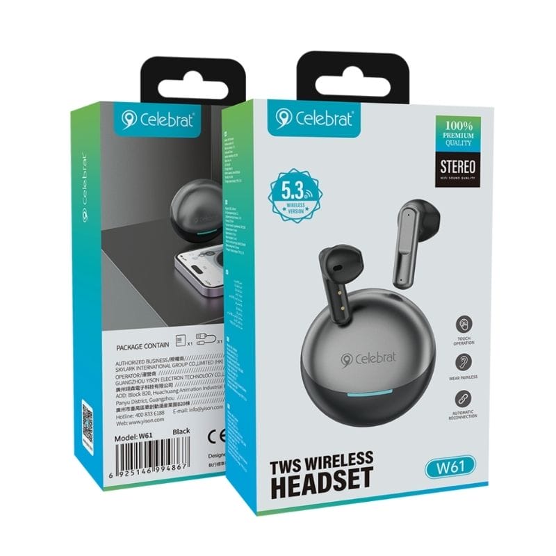 Ecouteurs Bluetooth W61 Celebrat