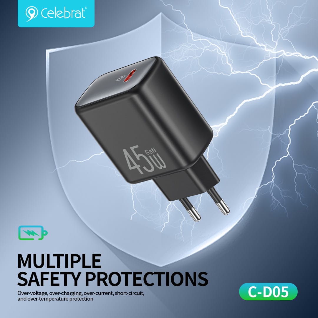 Chargeur Rapide 45W C-D05 Celebrat