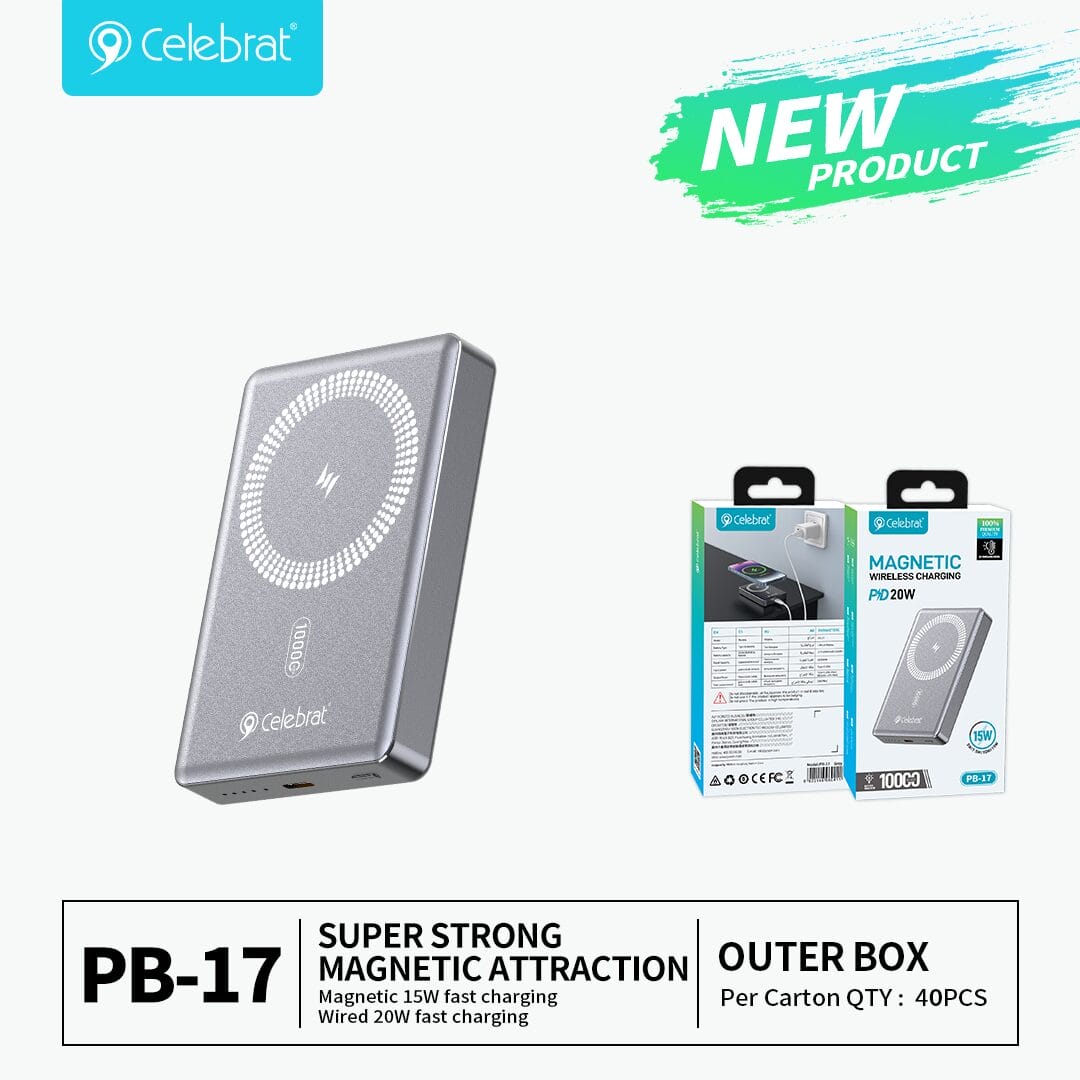Batterie externe sans fil 10000mAh PB-17 Celebrat
