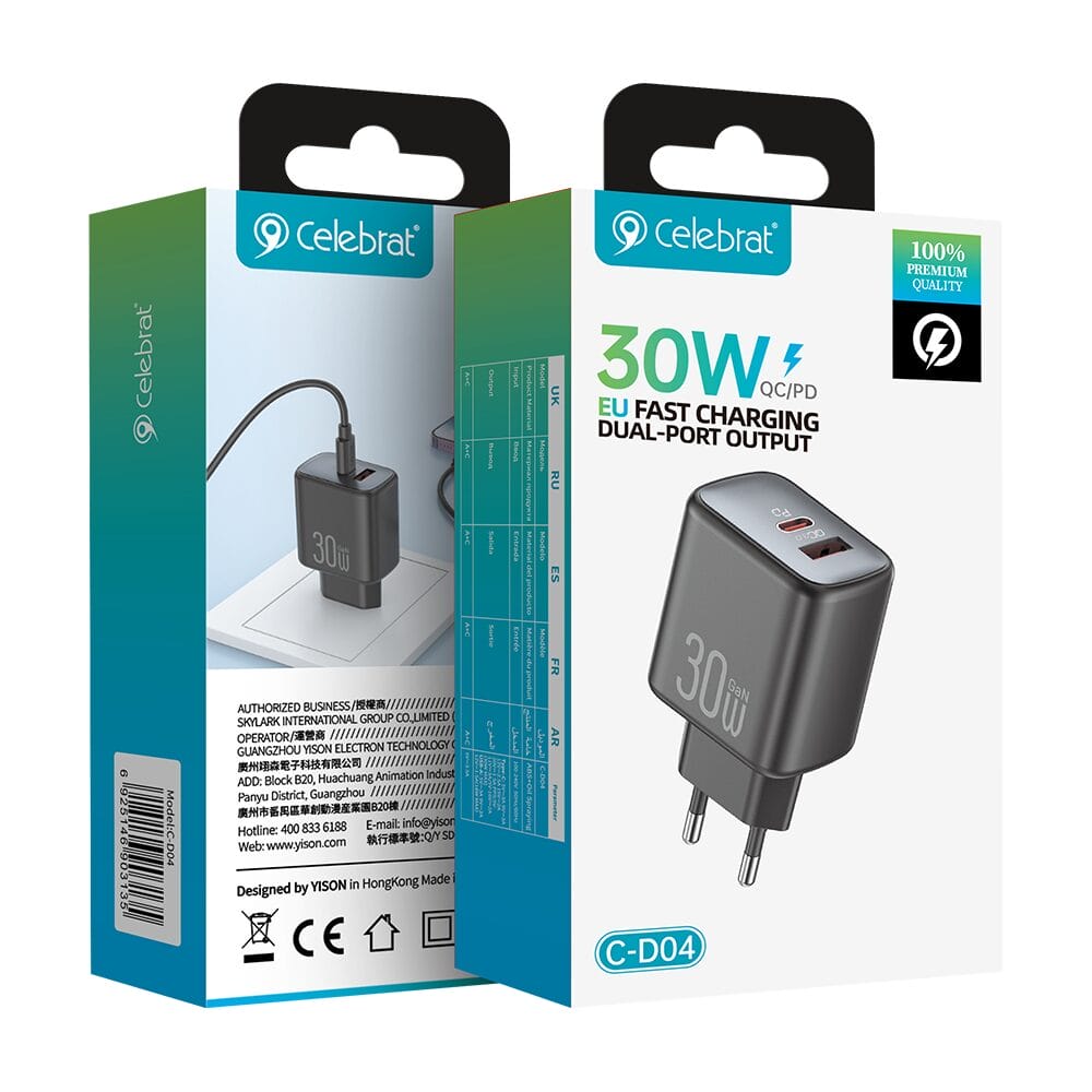 Chargeur mural 30W C-D04 Celebrat