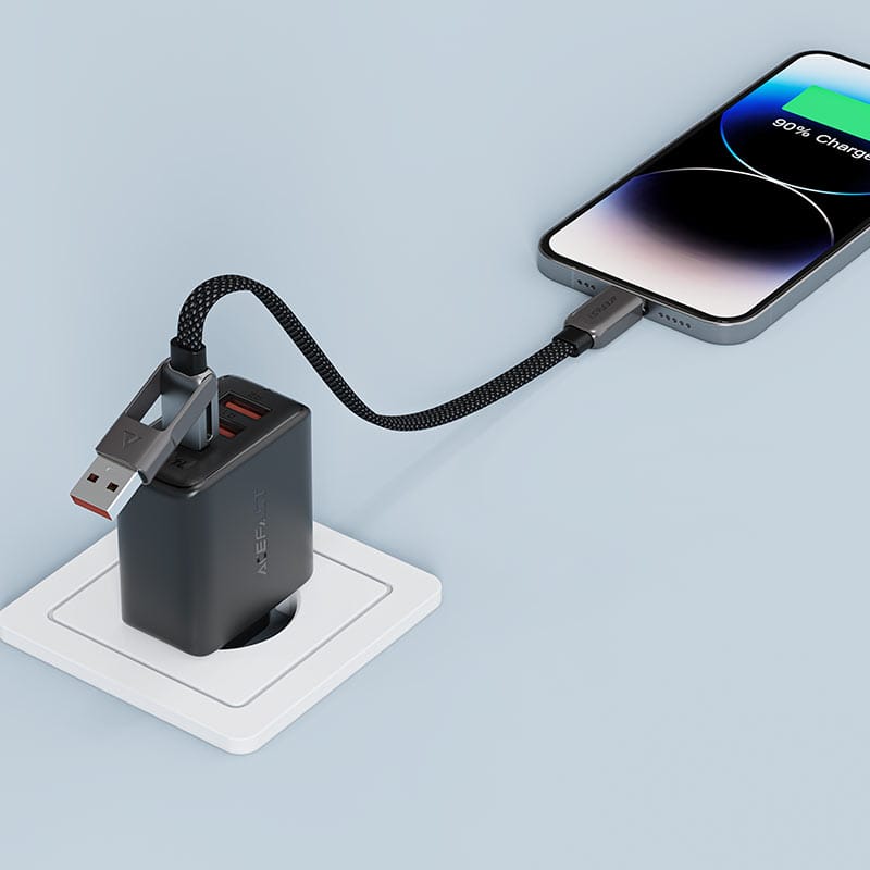 Câble de charge USB-A / USB-C vers USB-C C13-05 ACEFAST – Image 3