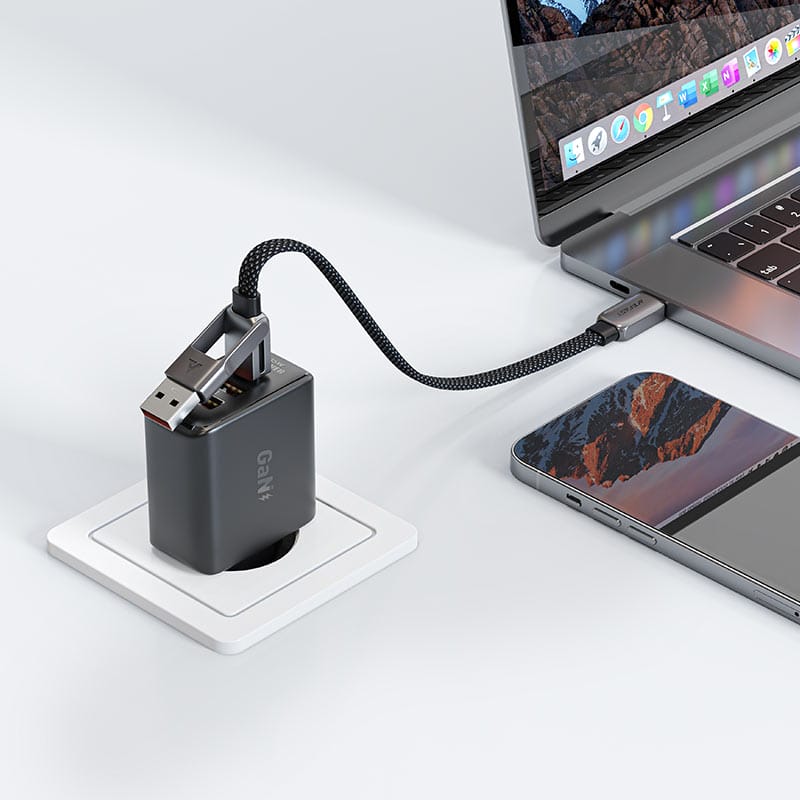 Câble de charge USB-A / USB-C vers USB-C C13-05 ACEFAST – Image 5