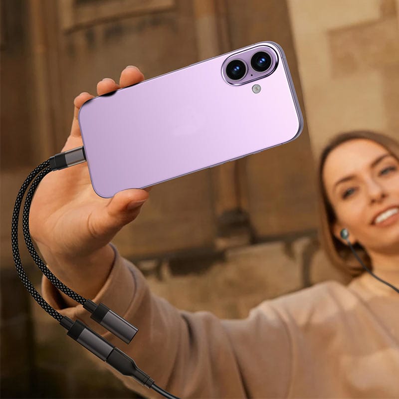Adaptateur USB-C vers 2x USB-C J14 ACEFAST – Image 5