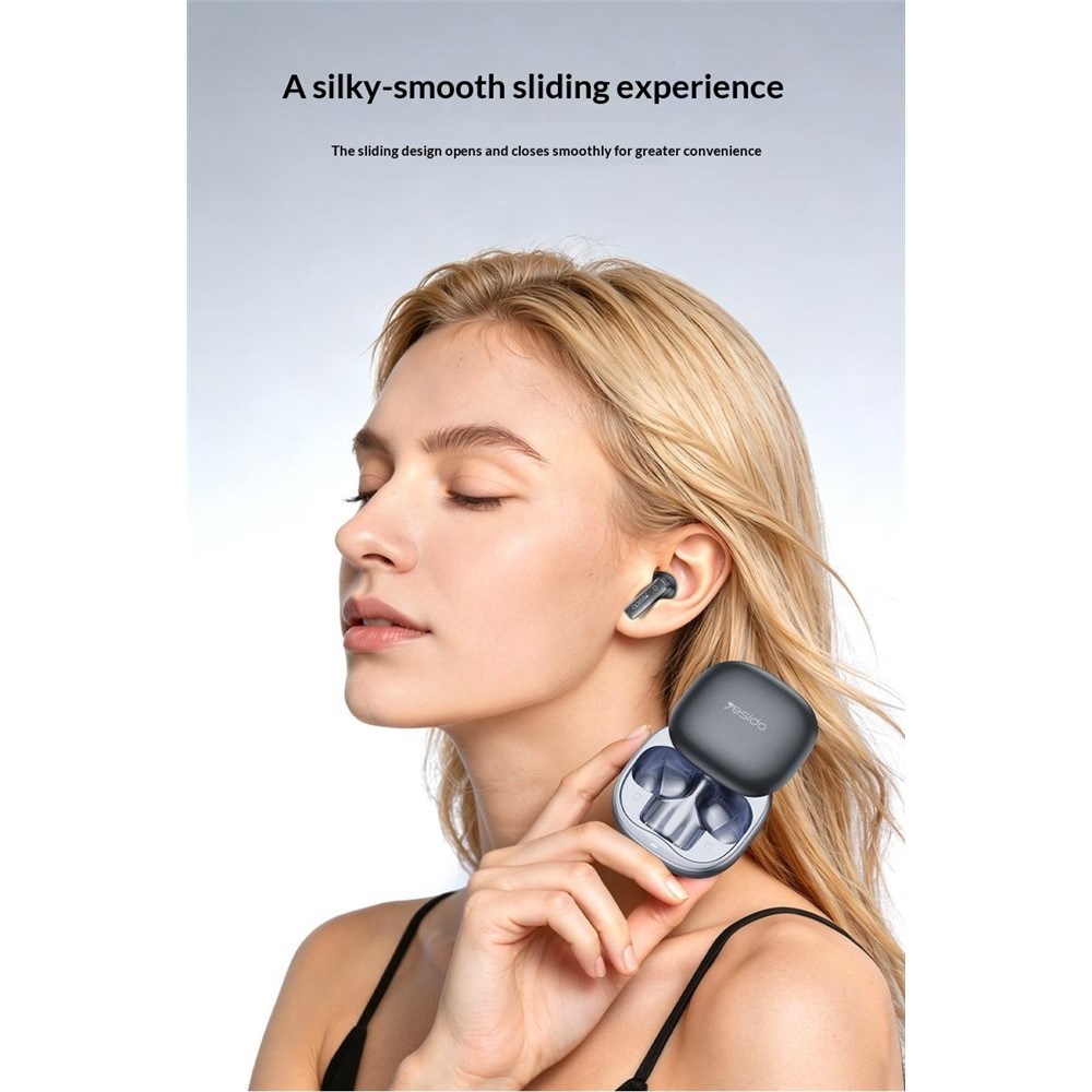Yesido TWS43 – Écouteurs Bluetooth 6.0 à réduction de bruit active ANC – Image 5
